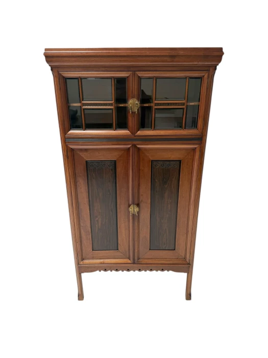 Arts & Crafts Cupboard by Kees Oosschot for J.B. Hillen Amsterdam, 1900s